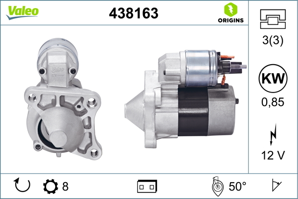 starter 438163 VALEO - Demaror / electromotor starter 438163 VALEO - Demaror / electromotor