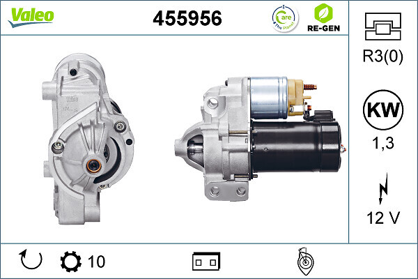 starter 455956 VALEO - Sistem pornire