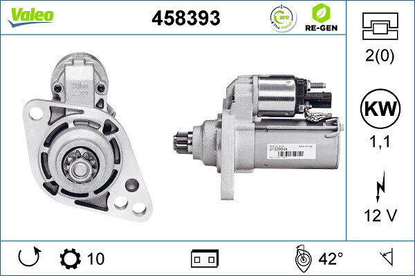 starter 458393 VALEO - Demaror / electromotor