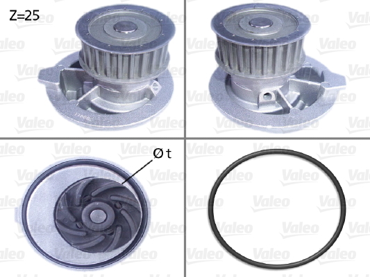 pompa apa 506309 VALEO - Pompa apa/ garnitura pompa apa 506309 VALEO - Pompa apa/ garnitura