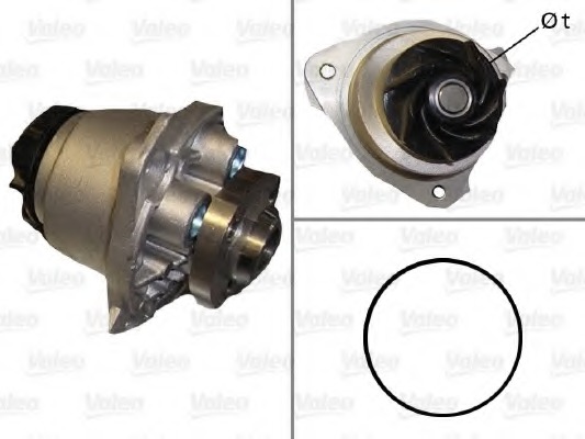 pompa apa 506587 VALEO - Pompa apa/ garnitura pompa apa 506587 VALEO - Pompa apa/ garnitura