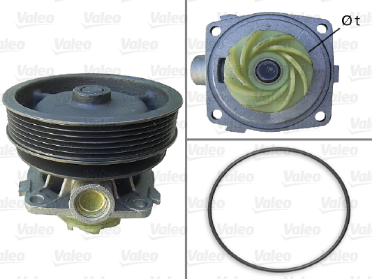 pompa apa 506670 VALEO - Pompa apa/ garnitura