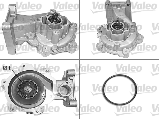 pompa apa 506693 VALEO - Pompa apa/ garnitura pompa apa 506693 VALEO - Pompa apa/ garnitura