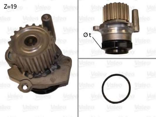 pompa apa 506699 VALEO - Pompa apa/ garnitura pompa apa 506699 VALEO - Pompa apa/ garnitura