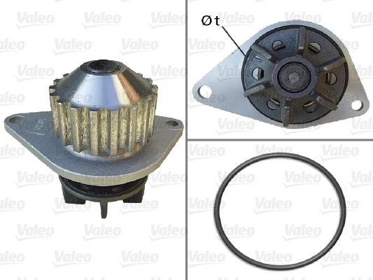 pompa apa 506704 VALEO - Pompa apa/ garnitura pompa apa 506704 VALEO - Pompa apa/ garnitura