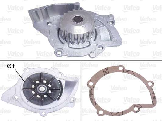 pompa apa 506719 VALEO - Pompa apa/ garnitura pompa apa 506719 VALEO - Pompa apa/ garnitura
