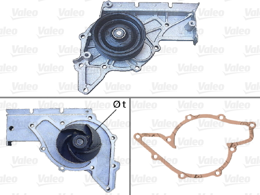 pompa apa 506781 VALEO - Pompa apa/ garnitura pompa apa 506781 VALEO - Pompa apa/ garnitura