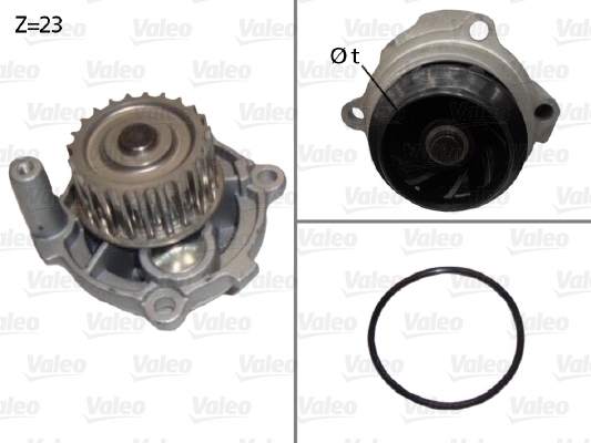 pompa apa 506790 VALEO - Pompa apa/ garnitura pompa apa 506790 VALEO - Pompa apa/ garnitura