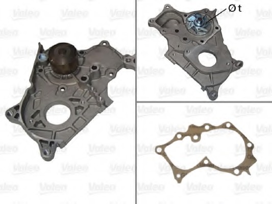 pompa apa 506851 VALEO - Pompa apa/ garnitura pompa apa 506851 VALEO - Pompa apa/ garnitura