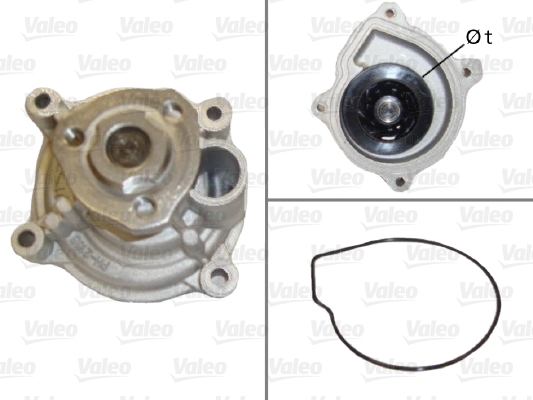 pompa apa 506867 VALEO - Pompa apa/ garnitura