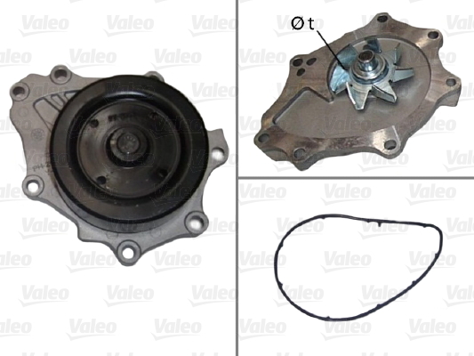 pompa apa 506905 VALEO - Pompa apa/ garnitura pompa apa 506905 VALEO - Pompa apa/ garnitura