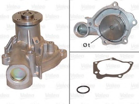 pompa apa 506936 VALEO - Pompa apa
