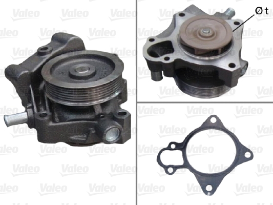 pompa apa 506961 VALEO - Pompa apa/ garnitura pompa apa 506961 VALEO - Pompa apa/ garnitura