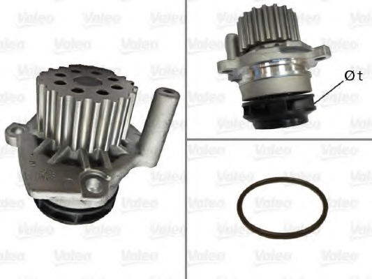 pompa apa 506974 VALEO - Pompa apa/ garnitura pompa apa 506974 VALEO - Pompa apa/ garnitura