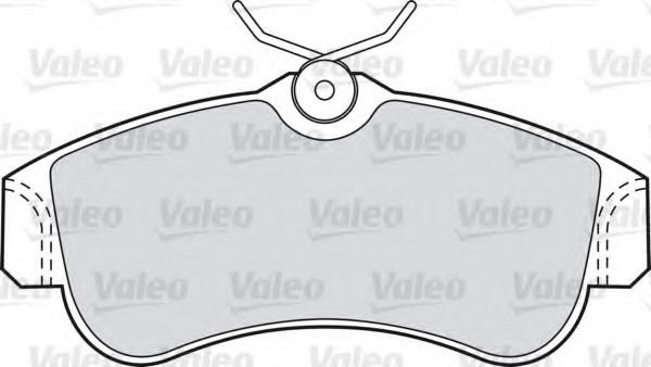 set placute frana,frana disc 540806 VALEO - Frana disc set placute frana,frana disc 540806 VALEO - Frana disc