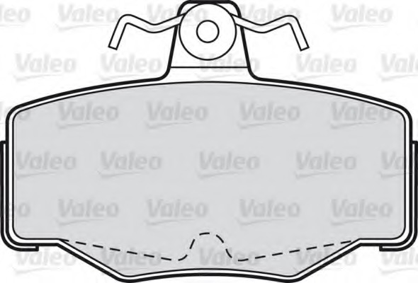 set placute frana,frana disc 551760 VALEO - Frana disc set placute frana,frana disc 551760 VALEO - Frana disc