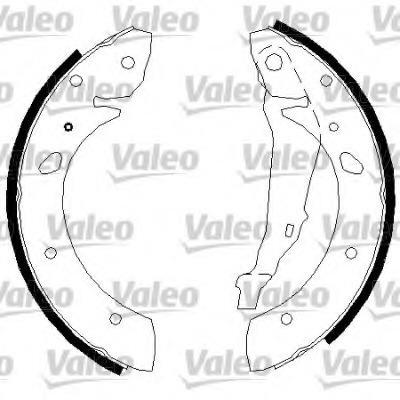 Set saboti frana 554792 VALEO - Frana tambur Set saboti frana 554792 VALEO - Frana tambur