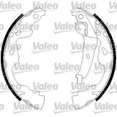 Set saboti frana 554859 VALEO - Material frictiune sabot frana/ sabot frana Set saboti frana 554859 VALEO - Material frictiune sabot frana/ sabot frana