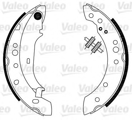 Set saboti frana 554902 VALEO - Material frictiune sabot frana/ sabot frana Set saboti frana 554902 VALEO - Material frictiune sabot frana/ sabot frana