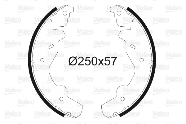 Set saboti frana 562740 VALEO - Frana tambur Set saboti frana 562740 VALEO - Frana tambur