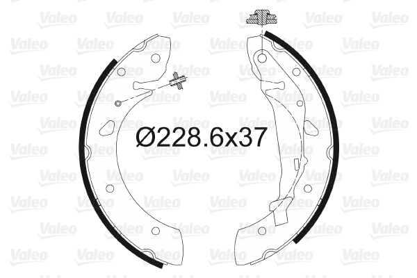 Set saboti frana 562773 VALEO - Frana tambur Set saboti frana 562773 VALEO - Frana tambur