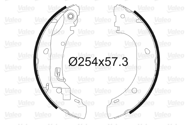 Set saboti frana 564025 VALEO - Material frictiune sabot frana/ sabot frana Set saboti frana 564025 VALEO - Material frictiune sabot frana/ sabot frana