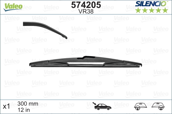 lamela stergator 574205 VALEO - Stergator de parbriz lamela stergator 574205 VALEO - Stergator de parbriz