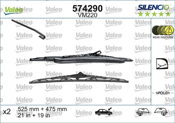 lamela stergator 574290 VALEO - Stergator de parbriz lamela stergator 574290 VALEO - Stergator de parbriz
