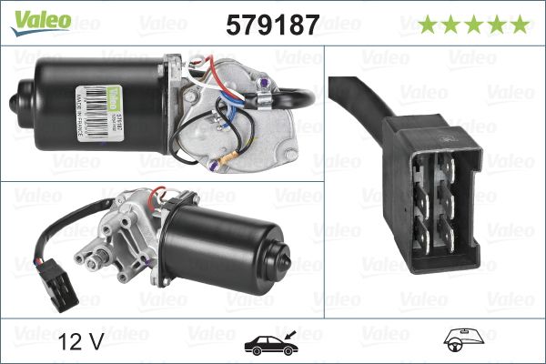 motor stergator 579187 VALEO - Motoras stergator de parbriz motor stergator 579187 VALEO - Motoras stergator de parbriz