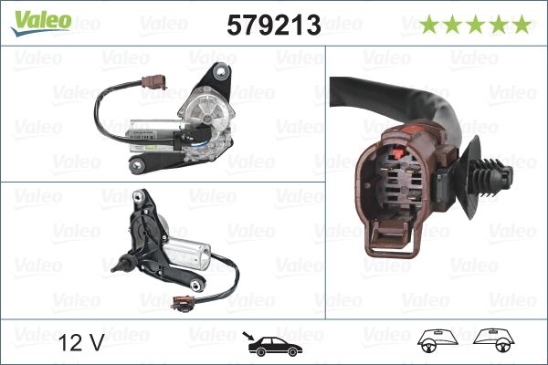 motor stergator 579213 VALEO - Motoras stergator de parbriz motor stergator 579213 VALEO - Motoras stergator de parbriz