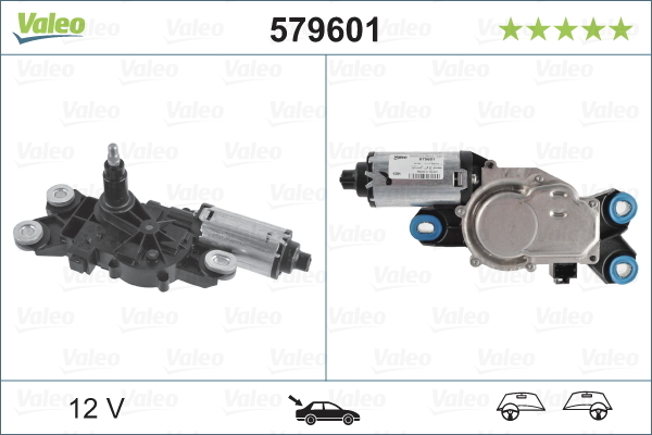motor stergator 579601 VALEO - Motoras stergator de parbriz motor stergator 579601 VALEO - Motoras stergator de parbriz