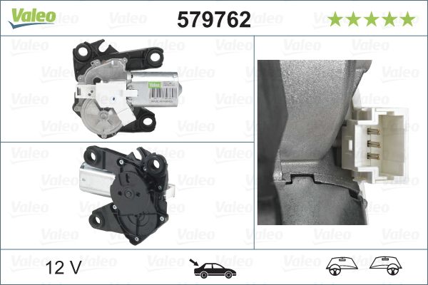 motor stergator 579762 VALEO - Motoras stergator de parbriz