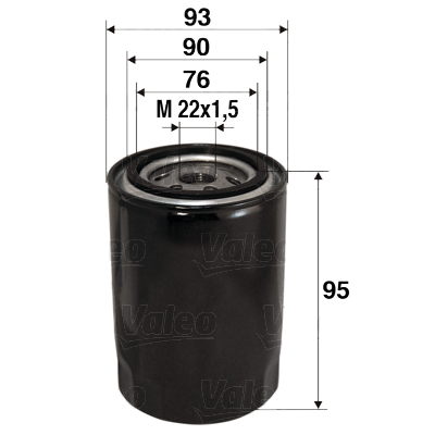 Filtru ulei 586006 VALEO - Ungere Filtru ulei 586006 VALEO - Ungere