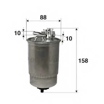 filtru combustibil 587520 VALEO - Filtru combustibil filtru combustibil 587520 VALEO - Filtru combustibil