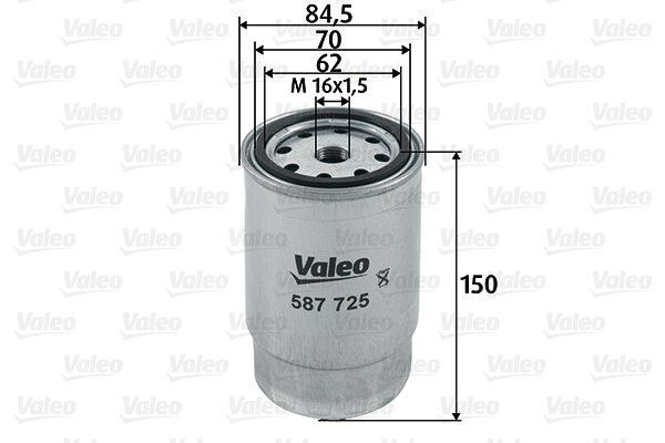 filtru combustibil 587725 VALEO - Filtru combustibil filtru combustibil 587725 VALEO - Filtru combustibil