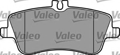 set placute frana,frana disc 597333 VALEO - Set placute frana set placute frana,frana disc 597333 VALEO - Set placute frana