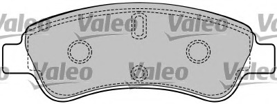 set placute frana,frana disc 597356 VALEO - Frana disc set placute frana,frana disc 597356 VALEO - Frana disc