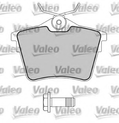 set placute frana,frana disc 597520 VALEO - Frana disc set placute frana,frana disc 597520 VALEO - Frana disc