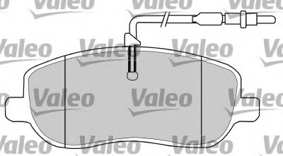 set placute frana,frana disc 597539 VALEO - Set placute frana set placute frana,frana disc 597539 VALEO - Set placute frana