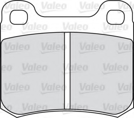set placute frana,frana disc 598345 VALEO - Frana disc set placute frana,frana disc 598345 VALEO - Frana disc