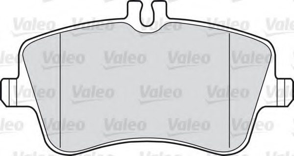 set placute frana,frana disc 598448 VALEO - Set placute frana set placute frana,frana disc 598448 VALEO - Set placute frana