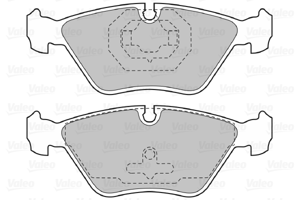 set placute frana,frana disc 598616 VALEO - Frana disc set placute frana,frana disc 598616 VALEO - Frana disc