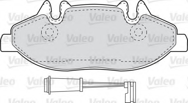 set placute frana,frana disc 598764 VALEO - Frana disc set placute frana,frana disc 598764 VALEO - Frana disc