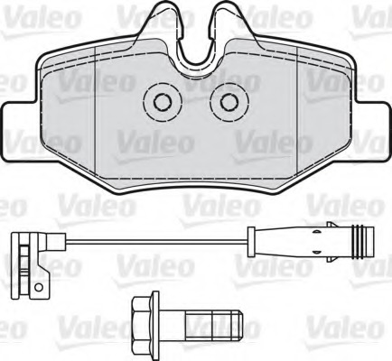 set placute frana,frana disc 598765 VALEO - Frana disc set placute frana,frana disc 598765 VALEO - Frana disc
