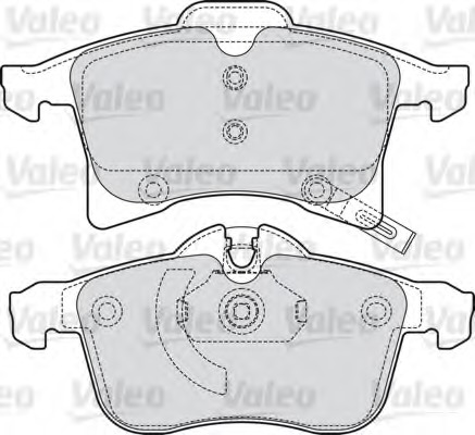 set placute frana,frana disc 598860 VALEO - Frana disc set placute frana,frana disc 598860 VALEO - Frana disc