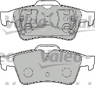 set placute frana,frana disc 601005 VALEO - Frana disc set placute frana,frana disc 601005 VALEO - Frana disc