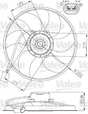 Ventilator, radiator 696287 VALEO - Ventilator radiator Ventilator, radiator 696287 VALEO - Ventilator radiator