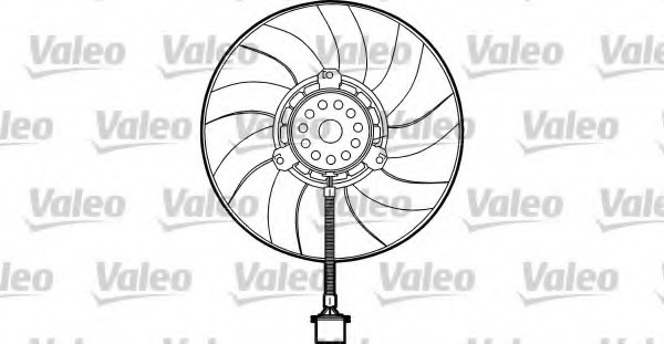 Ventilator, radiator 698373 VALEO - Ventilator radiator