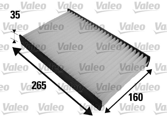 Filtru, aer habitaclu 698454 VALEO - Filtru habitaclu