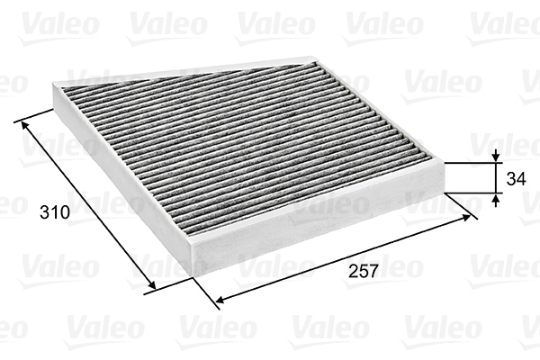 Filtru, aer habitaclu 698741 VALEO - Filtru aer habitaclu